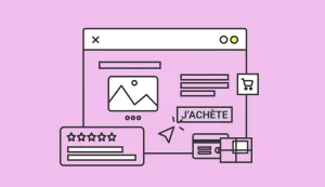 fiche produit e‑commerce
