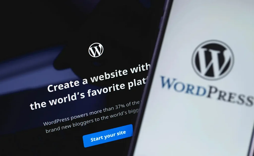 Page web wordpress